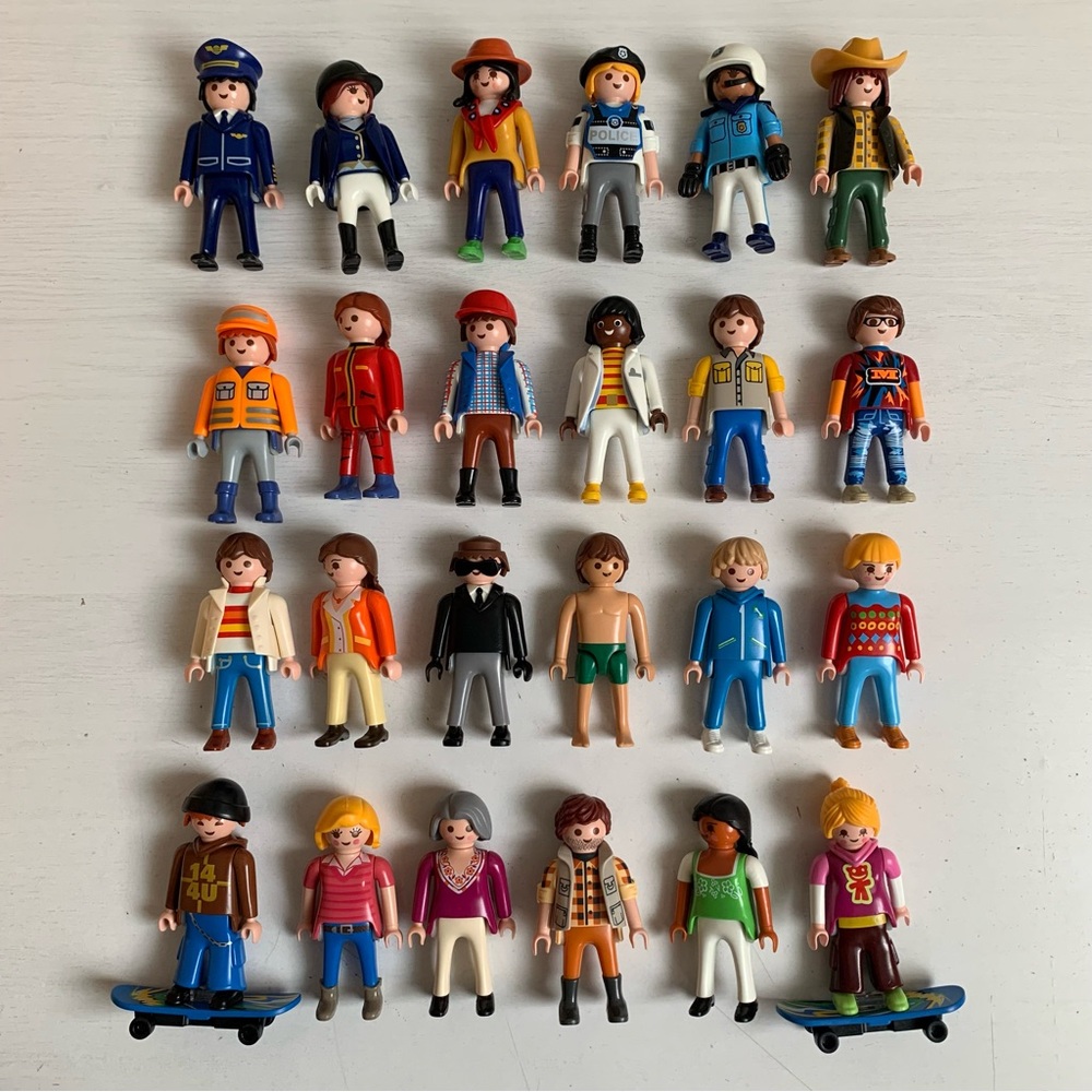 Playmobil People Figures Lot of 24
